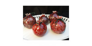 RED CHRISTMAS  POMEGRANATES